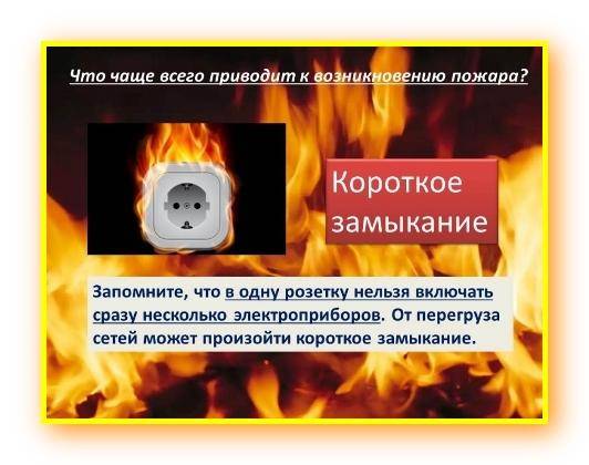 Безопасное использование электроприборов.
